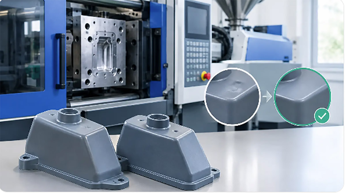 How to Prevent Sink Marks in Injection Molding