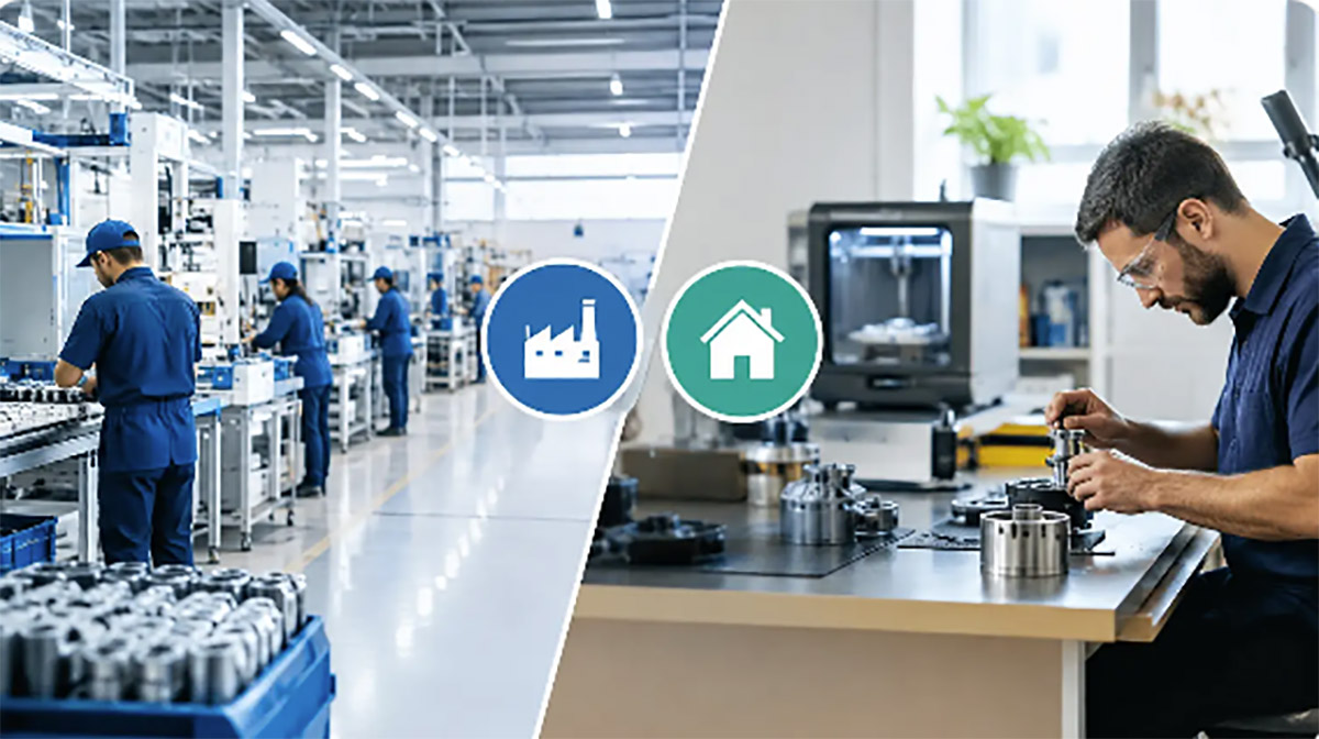 Outsourced Manufacturing vs. In-House Compared